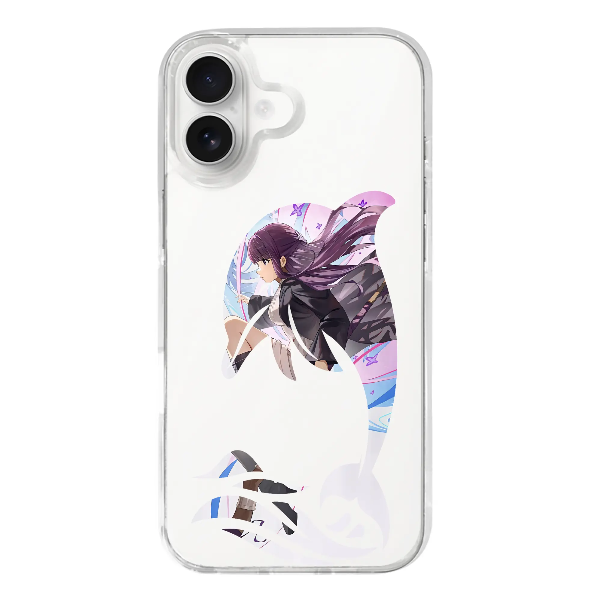 葬送のフリーレン（Frieren） グッズ,フェルン（Fern） - iPhone 17シリーズ 透明スマホケース – 薄型・耐衝撃・精密フィット保護カバー